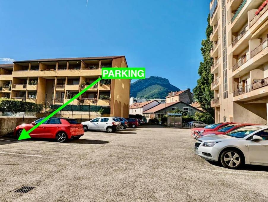 Excellent T2 - Moderne & Tout Equipe Avec Parking グルノーブル エクステリア 写真